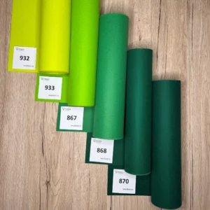 zöld színsor koreai Soliton filctekercsek